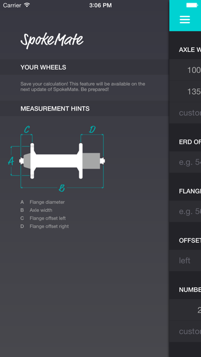 SpokeMate: Spoke-Length Calculator screenshot 1