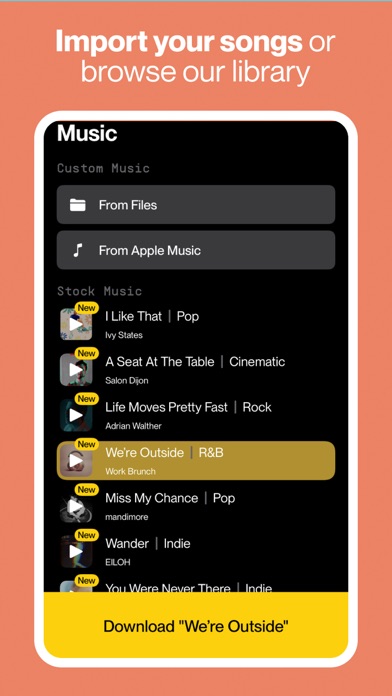 Spool - Music Video Editor screenshot 1