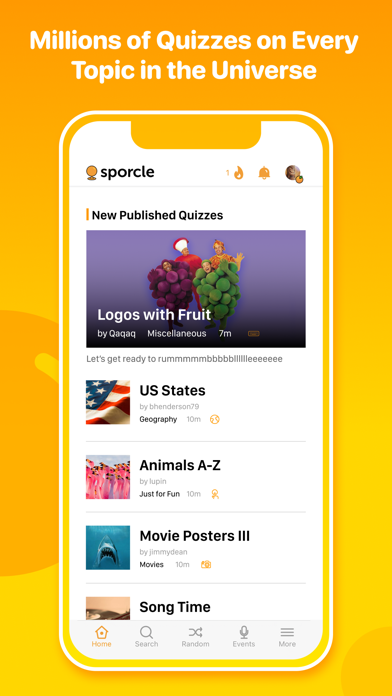 Sporcle screenshot 5