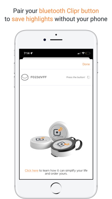 Sporfie screenshot 1