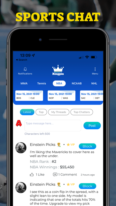 Sports Picks Sports Predictor screenshot 1