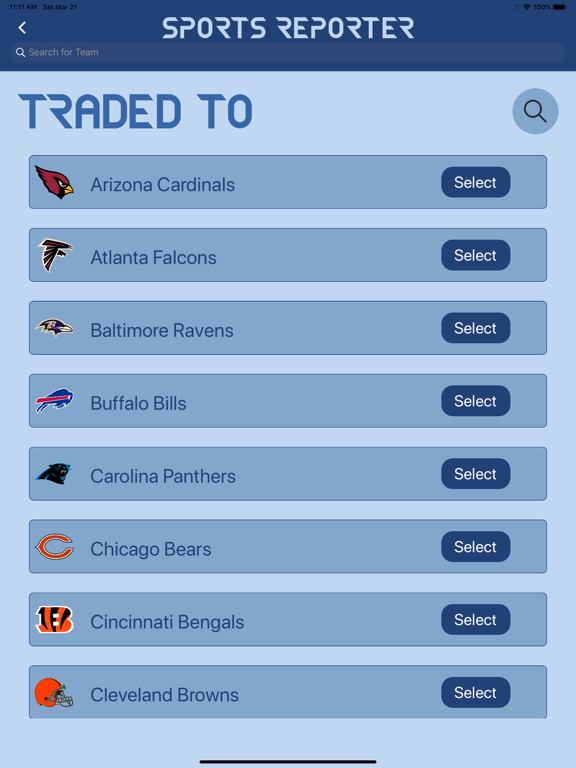 Sports Reporter screenshot 1