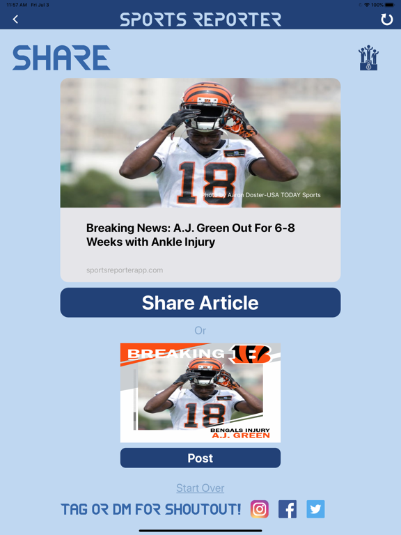 Sports Reporter screenshot 9