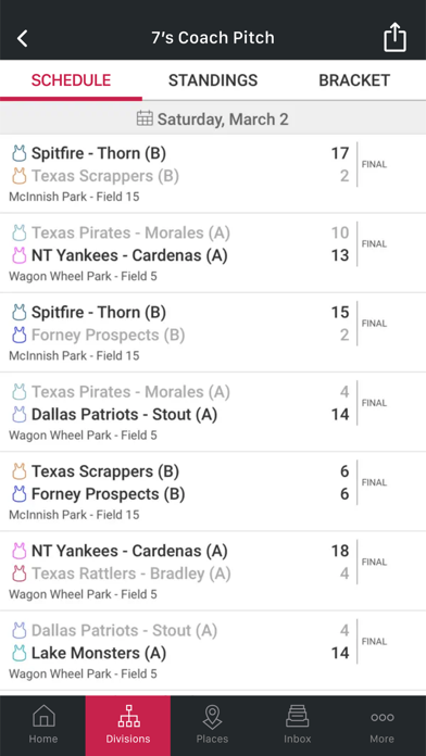 SportsEngine Tourney screenshot 4