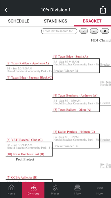 SportsEngine Tourney screenshot 2