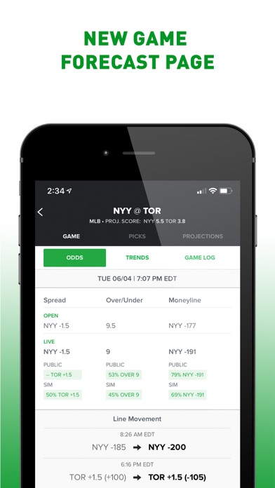 SportsLine screenshot 4