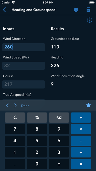 Sporty's E6B Flight Computer screenshot 8