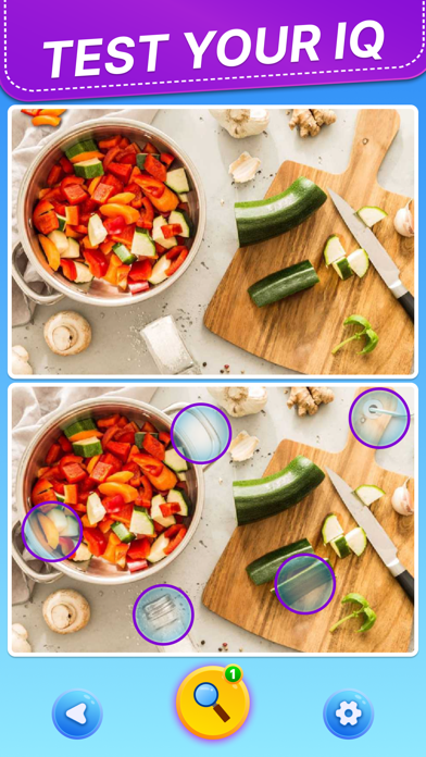 Spot 5 Differences: Find them! screenshot 1