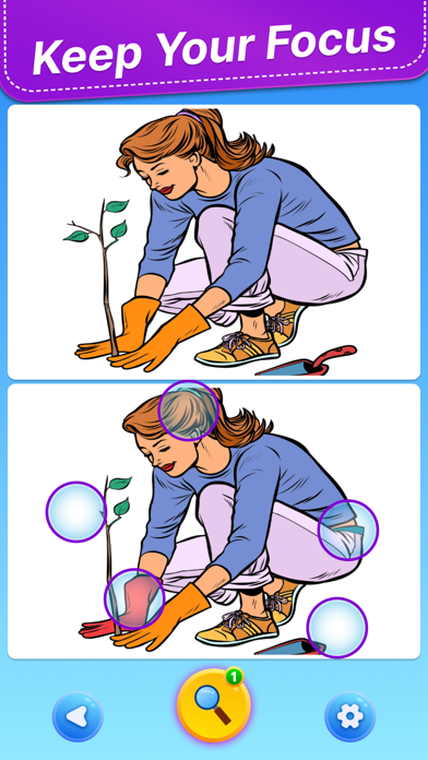 Spot 5 Differences: Find them! screenshot 2