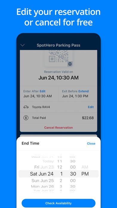 SpotHero: #1 Rated Parking App screenshot 1