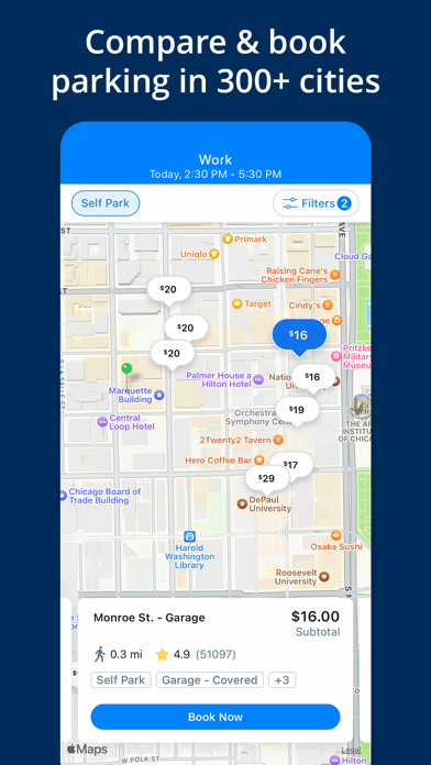 SpotHero: #1 Rated Parking App screenshot 5
