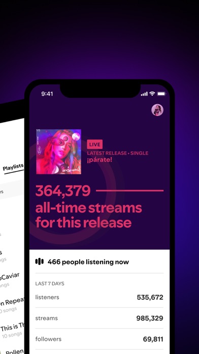 Spotify for Artists screenshot 8