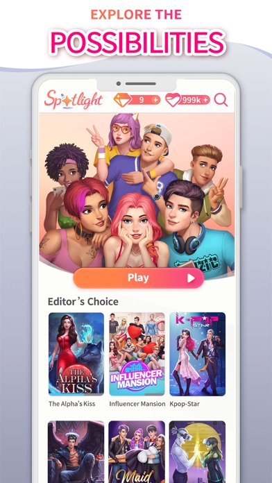 Spotlight: Choose Your Romance screenshot 1