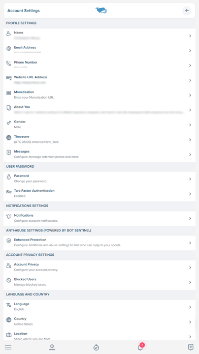 Spoutible screenshot 3