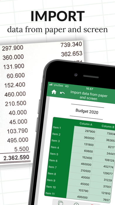 Spreadsheet - Sheetlet screenshot 4