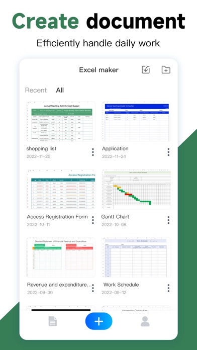 Spreadsheet-xlsx&csv editor screenshot 2