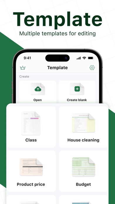 Spreadsheets - Create & Edit screenshot 1