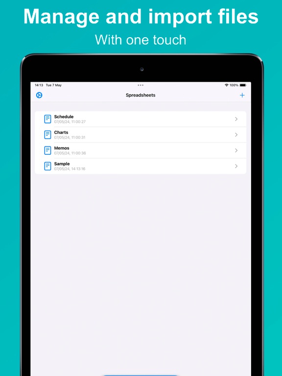 Spreadsheets - Table Memos screenshot 1