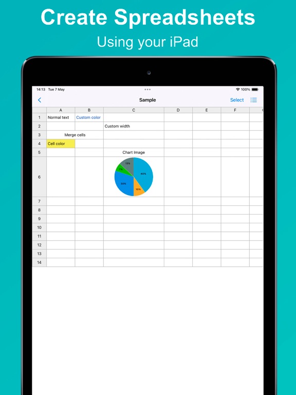 Spreadsheets - Table Memos screenshot 3