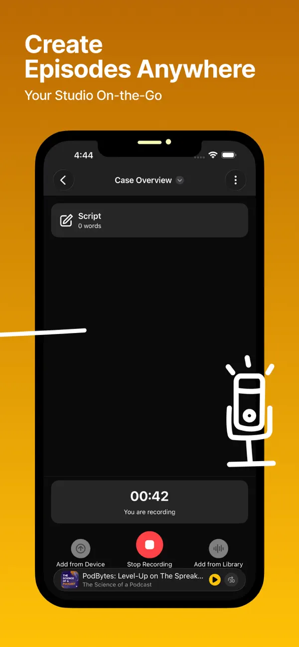 Spreaker Podcasts screenshot 1