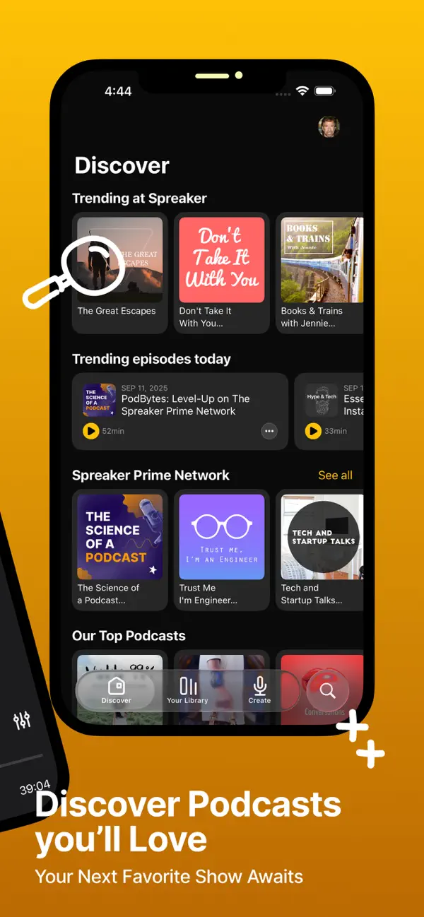 Spreaker Podcasts screenshot 4