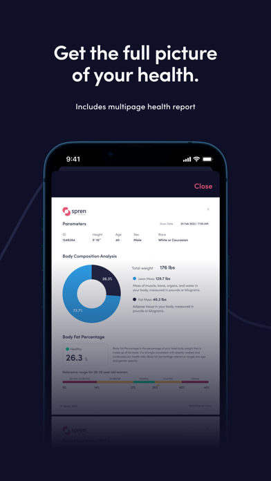 Spren Body Composition Scanner screenshot 4