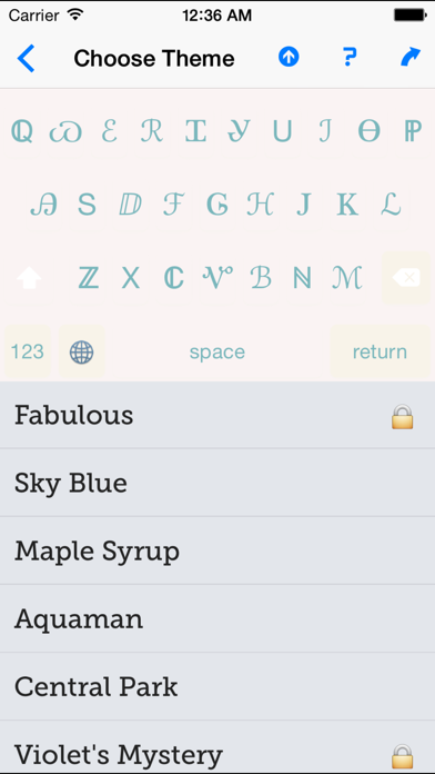 Sprezz - Custom Keyboard Themes and Fonts screenshot 1