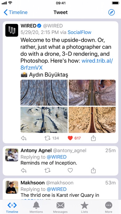 Spring for Twitter screenshot 1