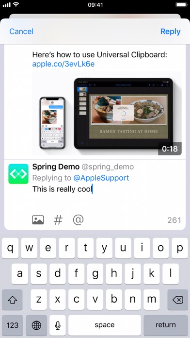 Spring for Twitter screenshot 3