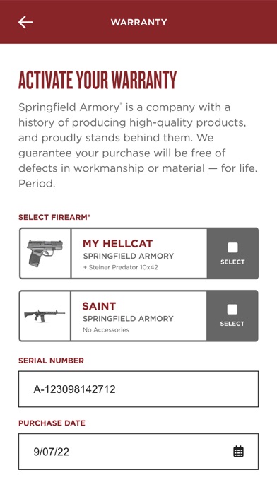 Springfield Armory screenshot 3