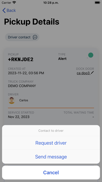 SprintPass Warehouse Manager screenshot 2