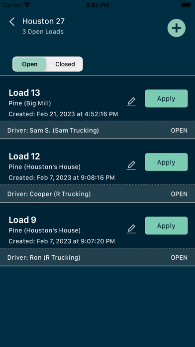 Spruce: Logging screenshot 1
