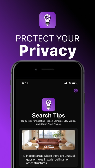 Spy detection Spyware detector screenshot 1
