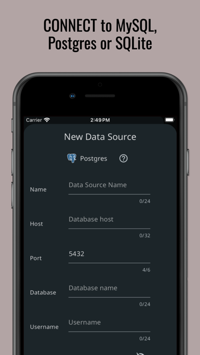 SQL Database Manager DB Client screenshot 4