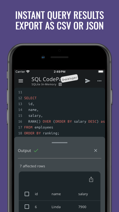 SQL Database Manager DB Client screenshot 3