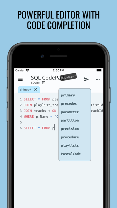 SQL Database Manager DB Client screenshot 2