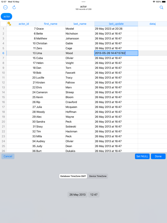 SQL Server Mobile Client PRO screenshot 9