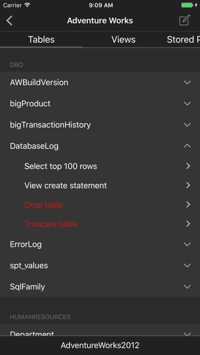 SQL Server / MSSQL by SQLPro screenshot 4