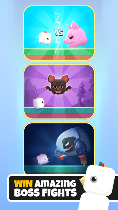 Square Bird - Flappy Chicken screenshot 4