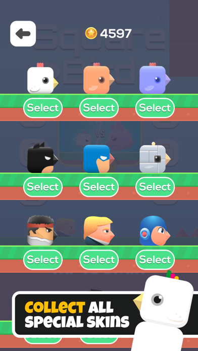 Square Bird - Flappy Chicken screenshot 2