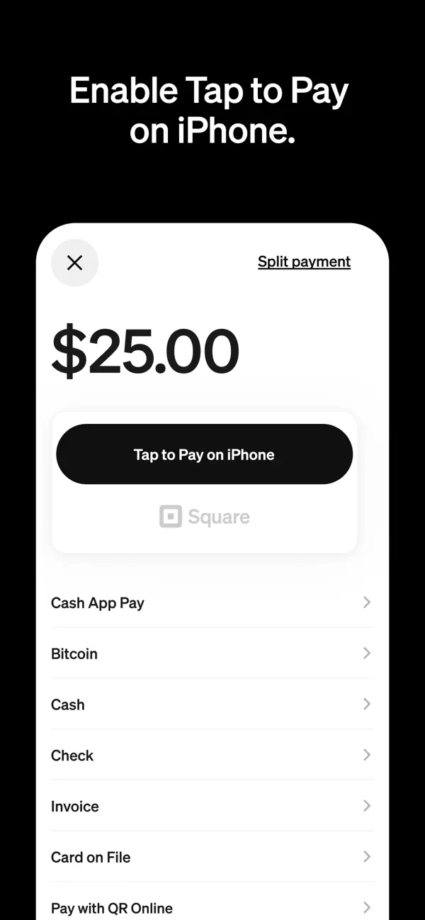 Square Point of Sale (POS) screenshot 1