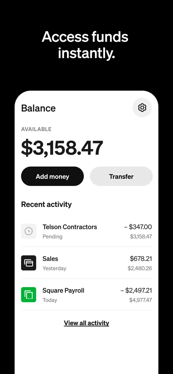 Square Point of Sale (POS) screenshot 5