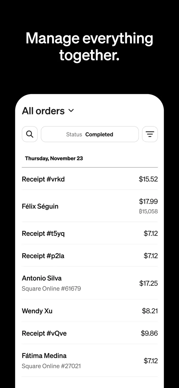Square Point of Sale (POS) screenshot 2