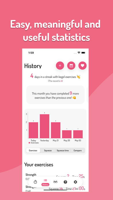 Squeeze Time - Kegel exercises screenshot 1