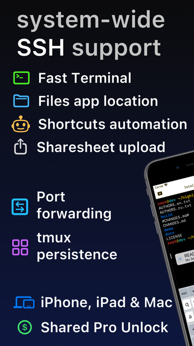 SSH Client - Secure ShellFish screenshot 9