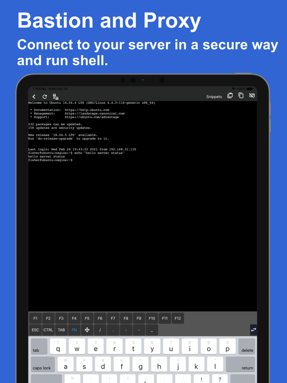 SSH Terminal+ screenshot 5