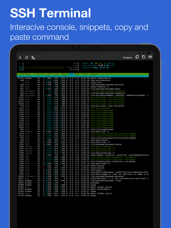 SSH Terminal+ screenshot 9