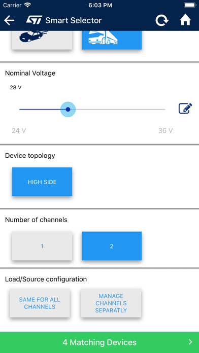 ST VIPower Smart Finder screenshot 3