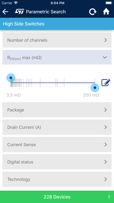 ST VIPower Smart Finder screenshot 2
