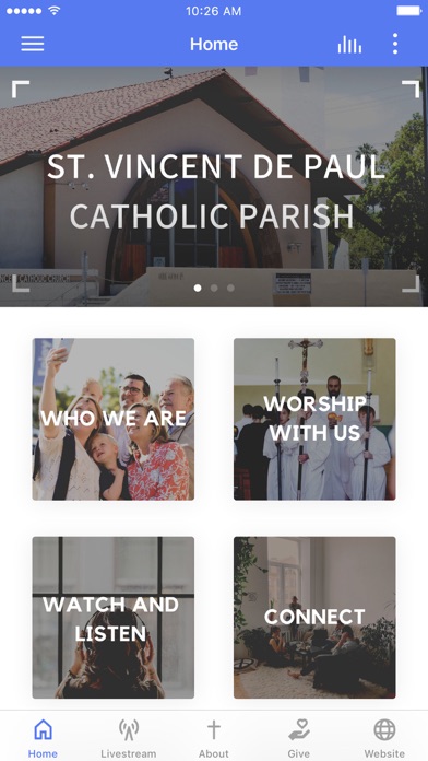 St. Vincent's Parish, SD, CA screenshot 3